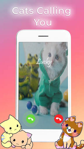 Cat Video Call : call fake, prank tom call screenshot 3