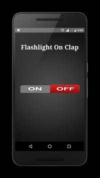 Flashlight on Clap screenshot 1