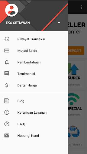 Paket Data   Native App for Reseller screenshot 2