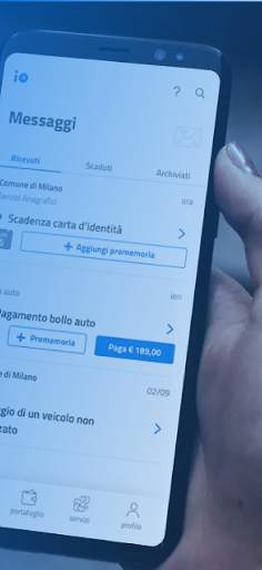 IO, l'app dei servizi pubblici screenshot 2