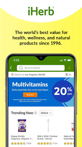 iHerb screenshot 1