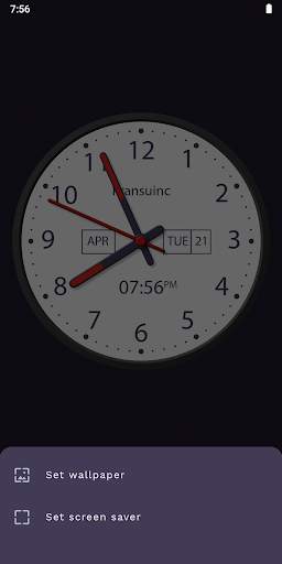 Clock Live Wallpaper screenshot 7