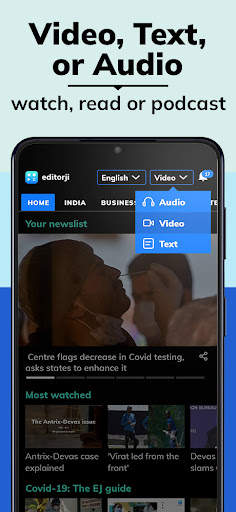 Editorji - Latest Video news screenshot 2