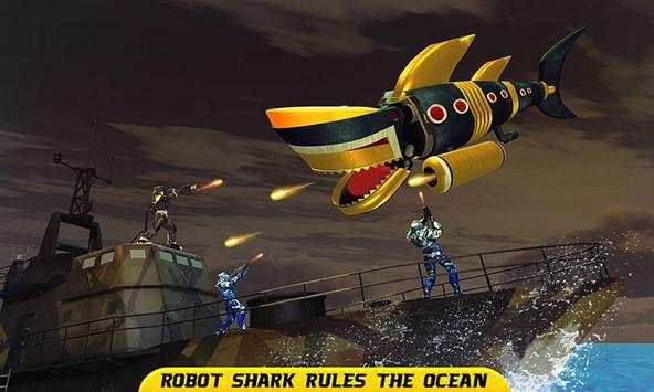 Real Robot Shark Game: Angry Shark Robot Transform screenshot 4