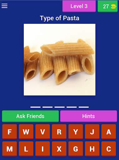 Pasta Quiz (Pasta Games) screenshot 8