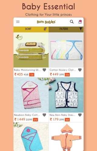 Born Babies - India's Largest shopping for Babies screenshot 2
