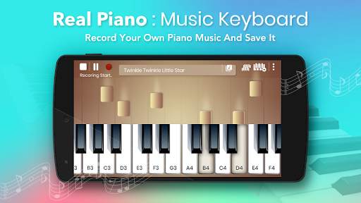 Real Piano : Music Keyboard screenshot 2