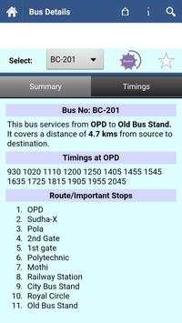 Bellary City Bus Info screenshot 2