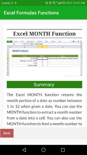 Learn Excel Formulas Functions screenshot 6