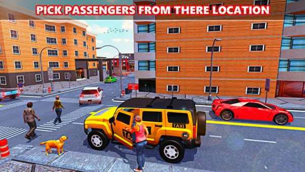 Cruiser Taxi Car Driving Simulator 2019 screenshot 1