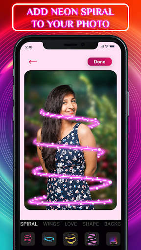 Neon Photo Editor screenshot 7