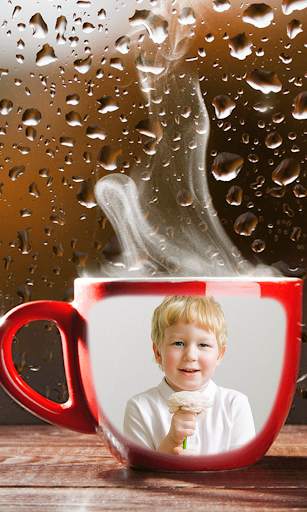 Coffee Cup Photo Frame Good Morning Application 14 تصوير الشاشة