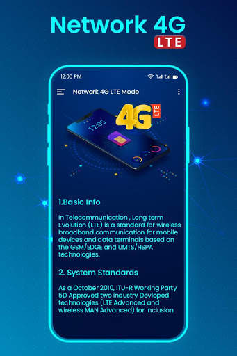 4G LTE Mode Only : Force LTE Network Mode screenshot 4