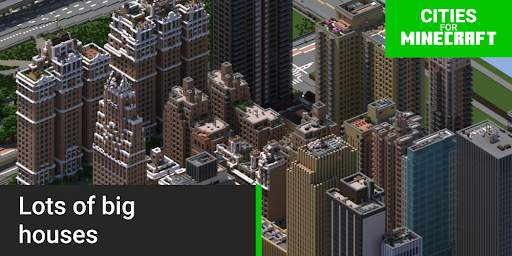 Cities in minecraft screenshot 2