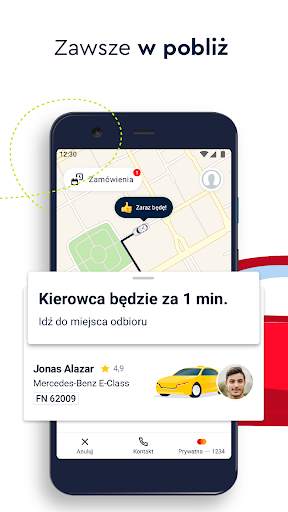 FREE NOW (mytaxi) - Przejazdy i hulajnogi TIER screenshot 7