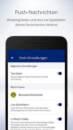Sky Sport – Fußball Bundesliga News & mehr screenshot 4