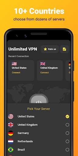 Unlimited VPN - Fast & Secure screenshot 2