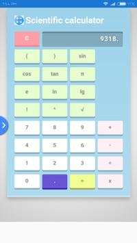 Scientific calculator screenshot 1