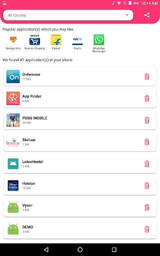 App Finder - App remover screenshot 7