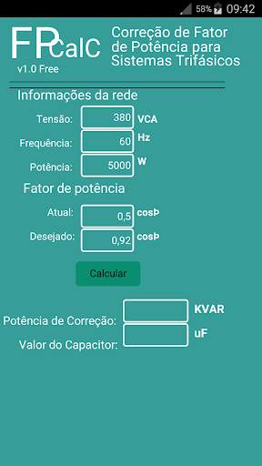 FP Calc screenshot 2