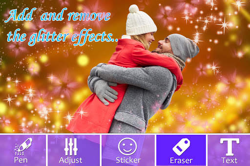 Glitter Photo Effect and Colour Pixel Photo Editor screenshot 1