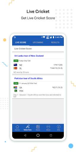 CrickOne - Live Cricket Score, Schedule & News screenshot 3