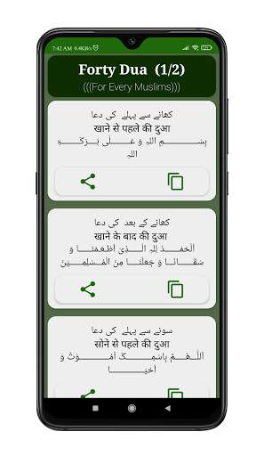 Daily Dua with Audio Offline | مسنون دعائیں screenshot 5