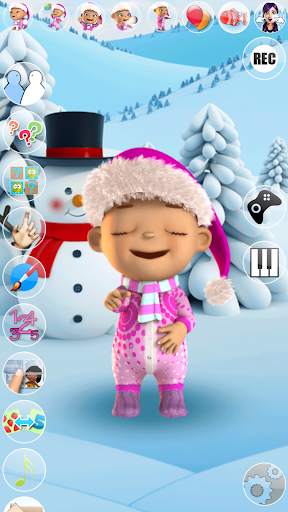 Talking Baby Babsy Winter Fun screenshot 6