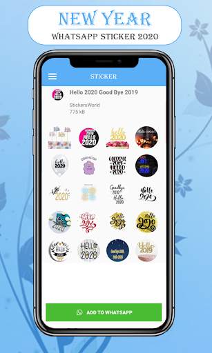 Happy NewYear Sticker 2020 for whatsapp(WASticker) screenshot 4