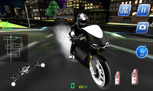 3D Police Motorcycle Race 2016 screenshot 16