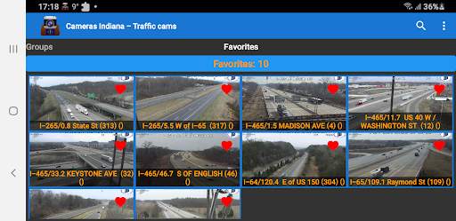 Cameras Indiana - traffic cams screenshot 8