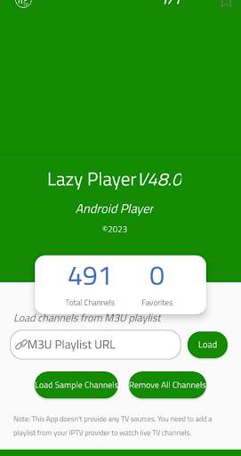 Lazy IPTV - Player screenshot 2