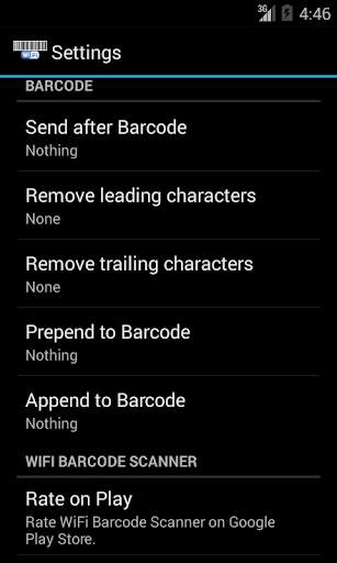 WiFi Barcode Scanner screenshot 3