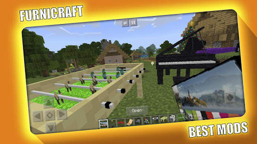 Furnicraft Decoration Mod for  screenshot 1