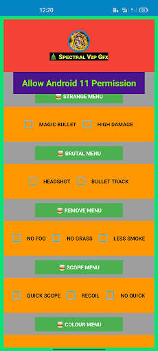 Spectral Gaming Tool screenshot 3