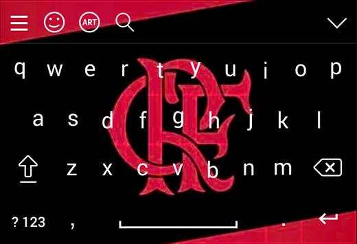 Flamengo Wallpaper Keyboard Themes screenshot 2