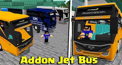 Bus Telolet Mod Minecraft screenshot 1