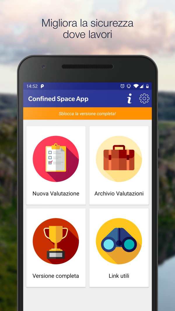 Confined Space App screenshot 1