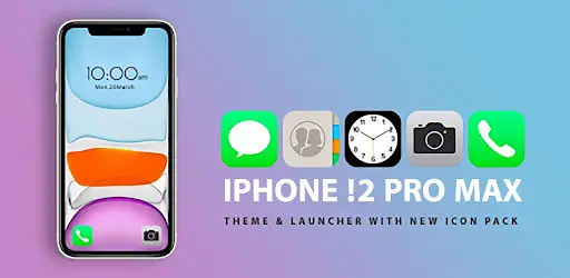 Launcher Theme for IPhone 12s स्क्रीनशॉट 2