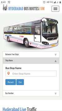 Hyderabad bus Routes screenshot 3