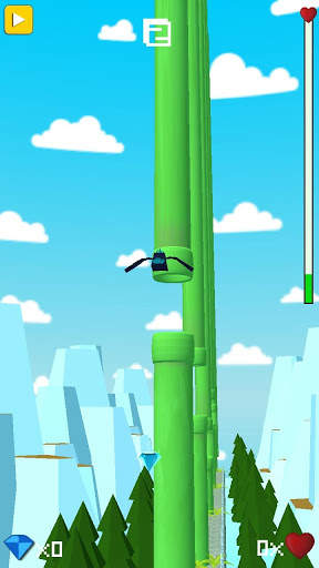 Flappy Crow 3D screenshot 3