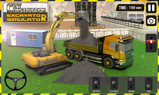 City Construction Excavator 3D screenshot 2