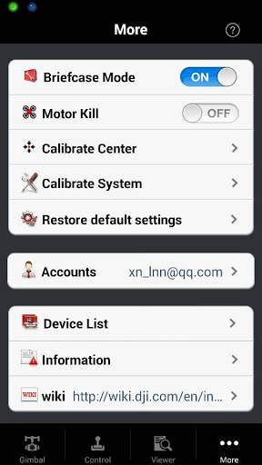 DJI Ronin Assistant screenshot 5