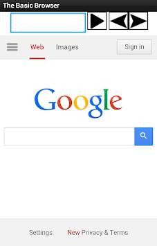 Basic Browser screenshot 1