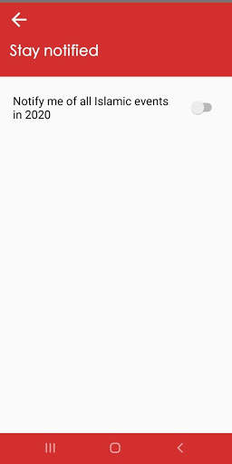 Islamic Hijri Calendar screenshot 6