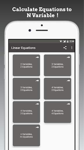 Linear Equation System Solver screenshot 1