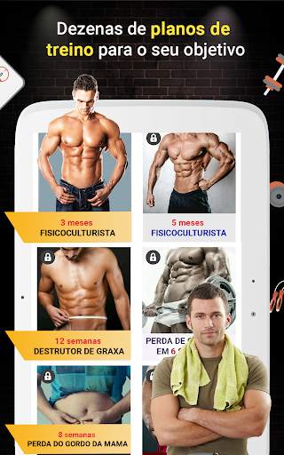 Pro Gym Workout (Ginásio Workouts & Fitness) screenshot 3