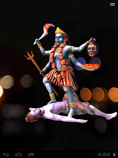 3D Maa Kali Live Wallpaper screenshot 13