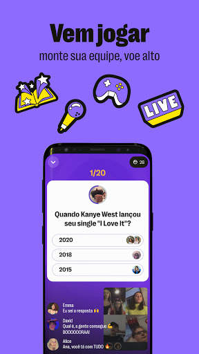 Yubo: Lives com amigos em chats de vídeo em grupo screenshot 6
