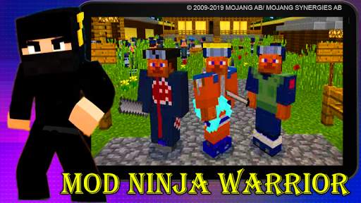 Mod Ninja Warrior MCPE screenshot 2